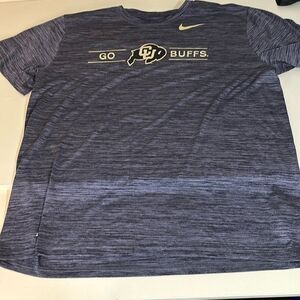 Nike dri fit xxl short sleeve tee Colorado buffaloes